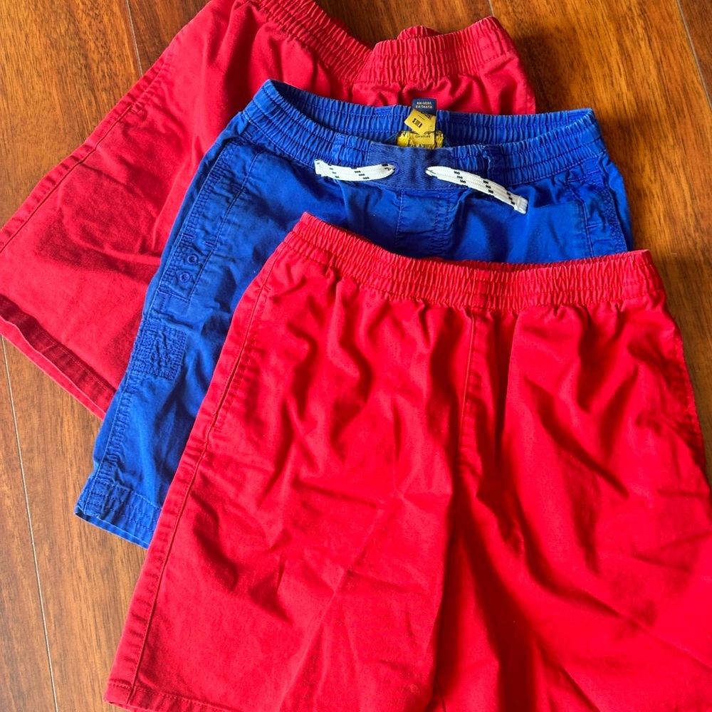 Polo by Ralph Lauren Red and Blue Casual Shorts